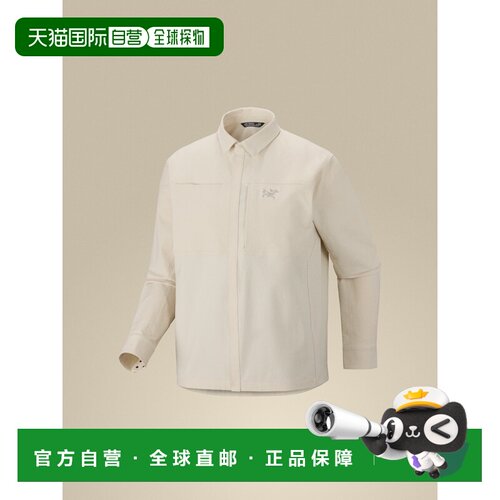 加拿大直邮Arc'teryx Cronin 棉质透气男士攀岩外穿衬衫
