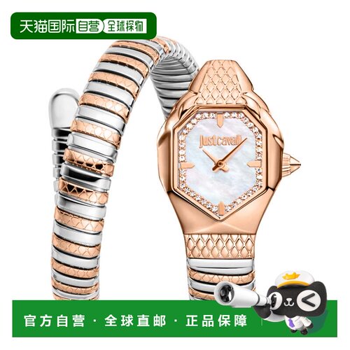 自营just cavalli 女士 休闲手表 美国奥莱直发