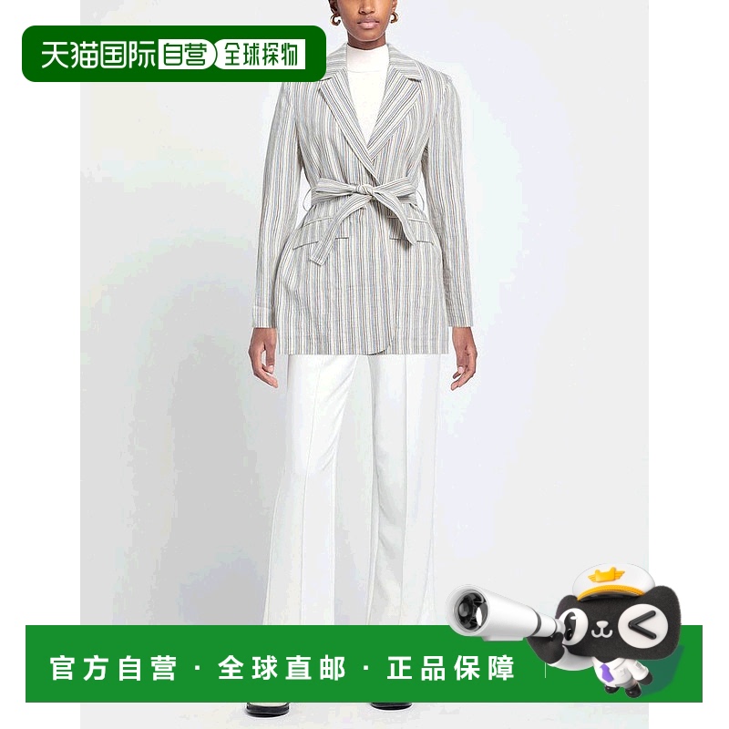 【美国直邮】SUOLI（服饰）索力|西装外套亚麻