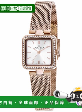 自营Mathey Tissot Women's Fleury XIV Silver Dial Watch - sil