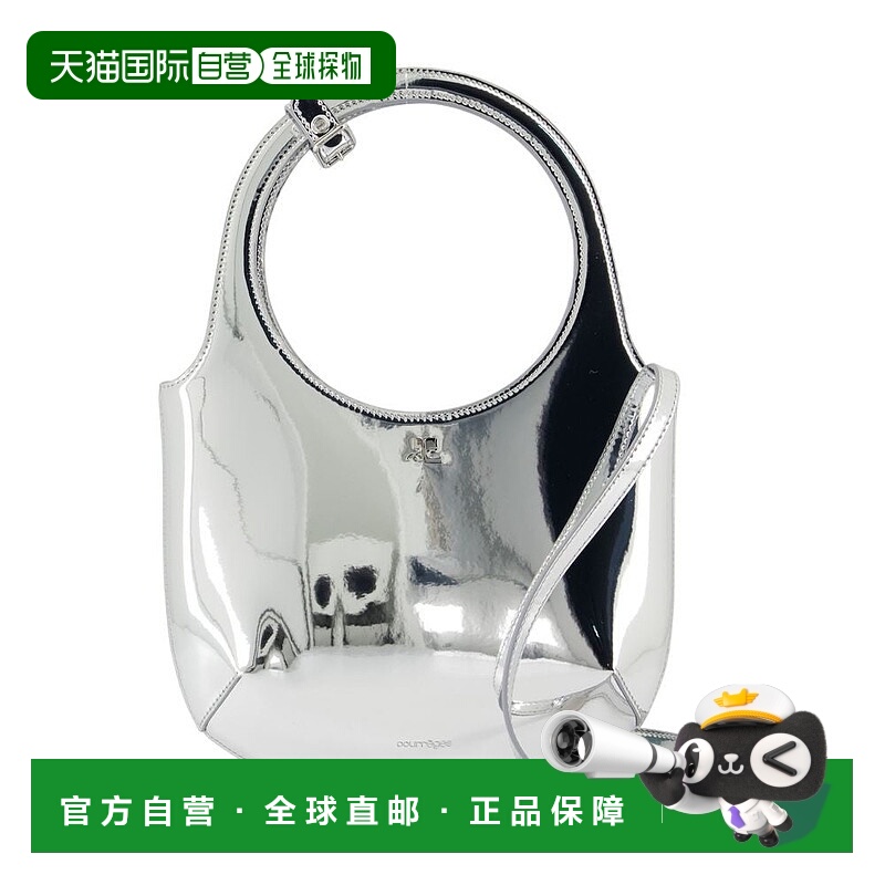 自营Holy Mirror Purse - Courreges - Synthetic - silver 美国