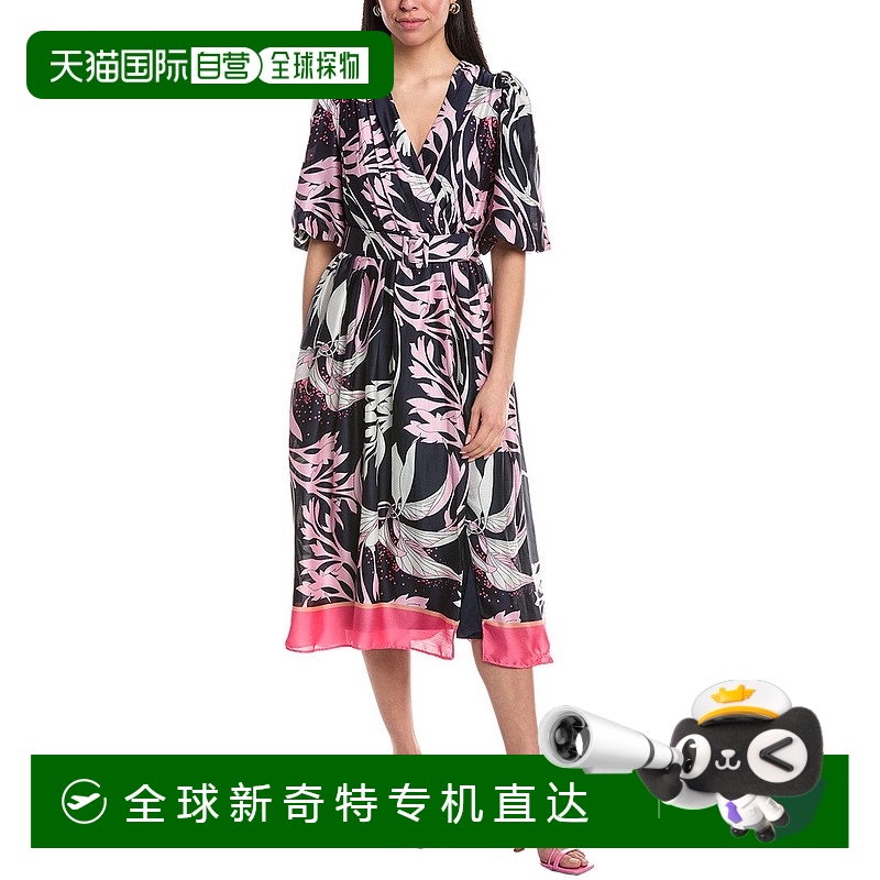 自营 Maison Tara腰带迷笛连衣裙-蓝色 【美国奥莱】直发
