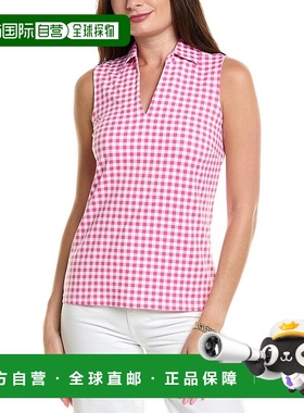 自营 J.McLaughlin Aida Catalina布面上衣-粉红色 美国奥莱直发