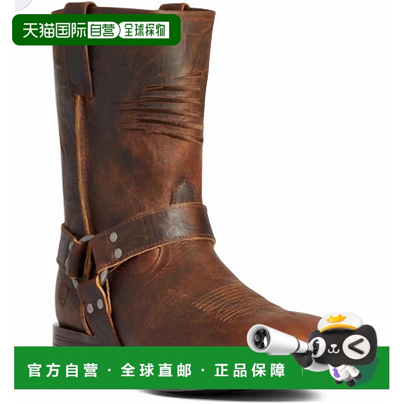 自营 ariat男士 Harness Patriot Ultra Western 靴子（棕色） -