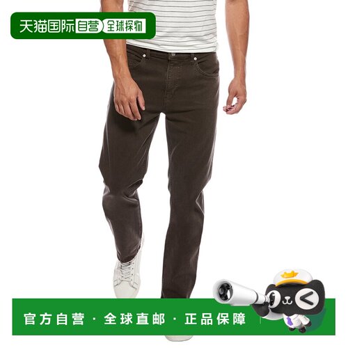 自营frame denim框架深勃艮第现代直让-棕色 美国奥莱直发牛仔裤