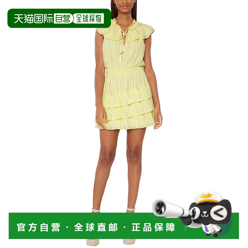 自营 LIKELY Giordana 连衣裙 - 绿色 美国奥莱直发服饰