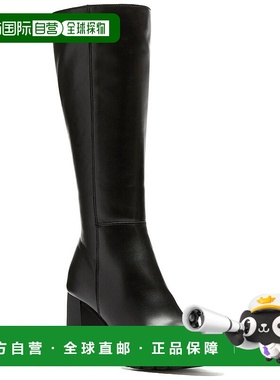 自营La Canadienne Miles防水皮靴-黑色 美国奥莱直发长筒靴