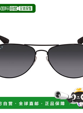 自营ray-banRay Ban Polarized Dark Grey Gradient Aviator Sung