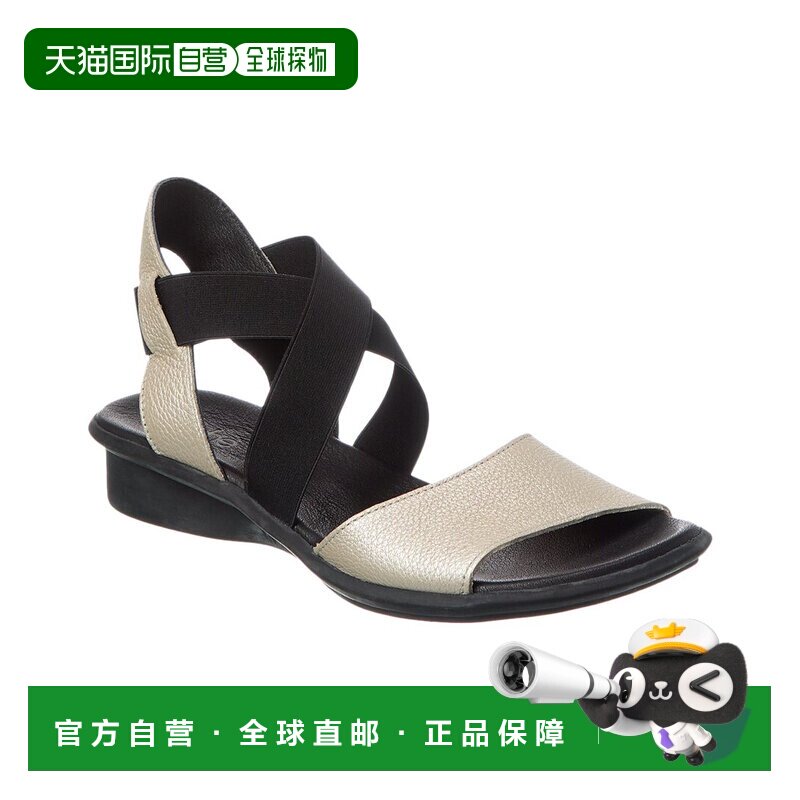 自营Arche Satia皮革凉鞋-银色 美国奥莱直发