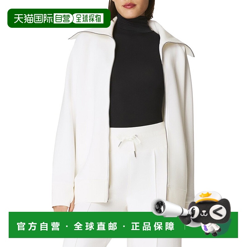 自营SPANX Heavyair Full Zip Tunic - powder 美国奥莱直发