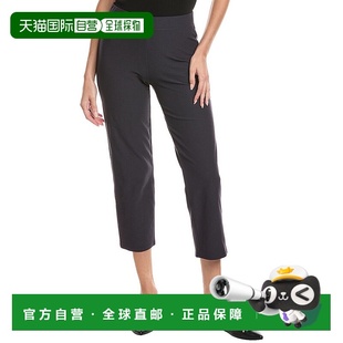美国奥莱直发直筒裤 蓝色 FISHER小直踝长裤 自营EILEEN