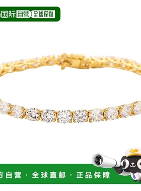 自营Suzy Levian 15cttw Cubic Zirconia Sterling Silver 7 inch