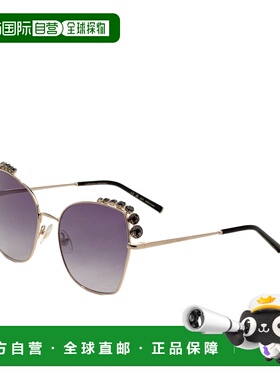 自营Carolina Herrera Women's 59 mm Rose Gold Sunglasses - ro