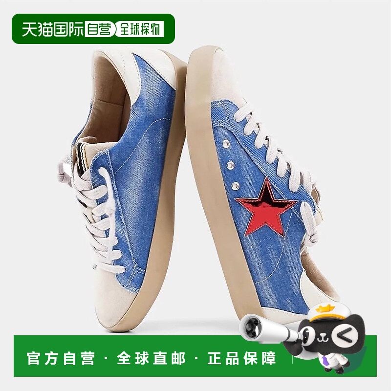 自营shu shop女式Paula浅牛仔运动鞋-浅牛仔 美国奥莱直发