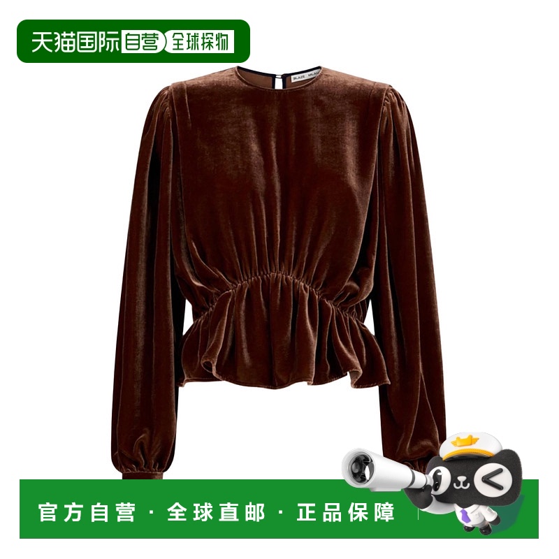 自营 blazé milano青铜色女式余辉可可衬衫 美国奥莱直发