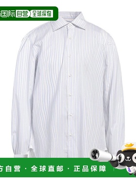 1h可退 【美国直邮】barba 男士 衬衫条纹长袖经典舒适透气百搭高
