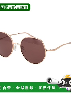 自营Trussardi Metal Women's Sunglasses - gold 美国奥莱直发