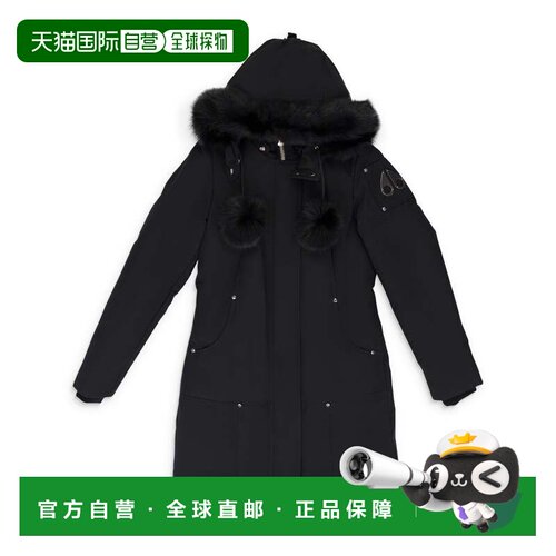 自营moose knucklesBlack / Black Stirling Parka - black 美国