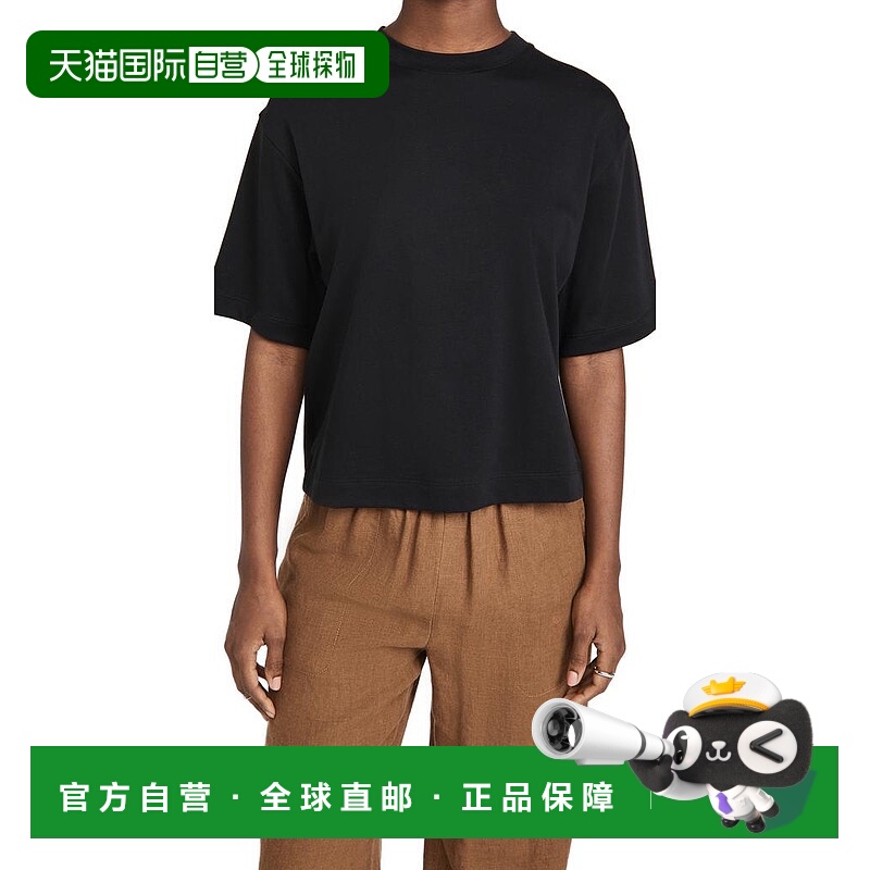 【美国直邮】vince 女士 上装T恤短袖女装外套短款针织高档舒适