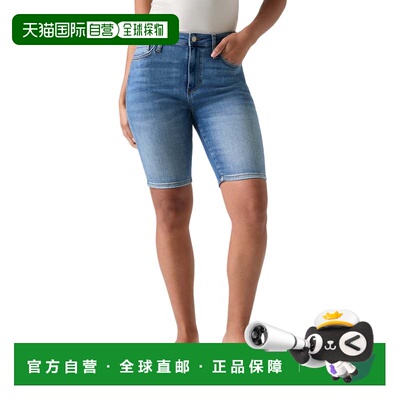 自营guessRaya denim shorts - medium wash 美国奥莱直发短裤