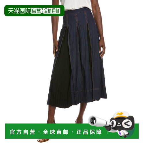 自营Gracia A-Line Skirt - Navy A字裙半身裙美国直发奥莱