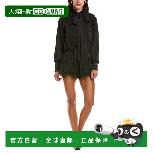自营Bardot Petra连身衣-黑色 连衣裙美国直发奥莱性感