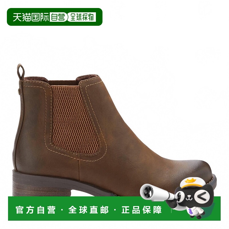 自营eastlandWomen's Jasmin Chelsea Heel Boot In Bomber Brown