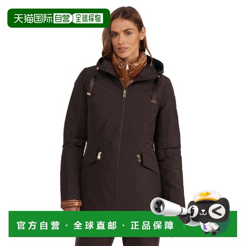 自营Pajar 女士 Elara 夹克，带可拆卸轻质羽绒内衬 - 深橡木色