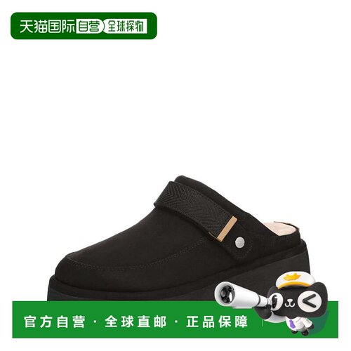 自营Dr. Scholl's Chill Time Clog WomenM黑色人造皮革鞋子ZOGG3