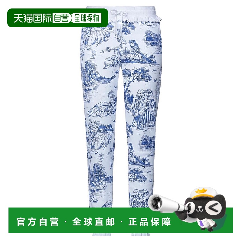 1h可退 【美国直邮】Moschino/奧莉佛MOSCHINO|休闲裤抓绒运动裤