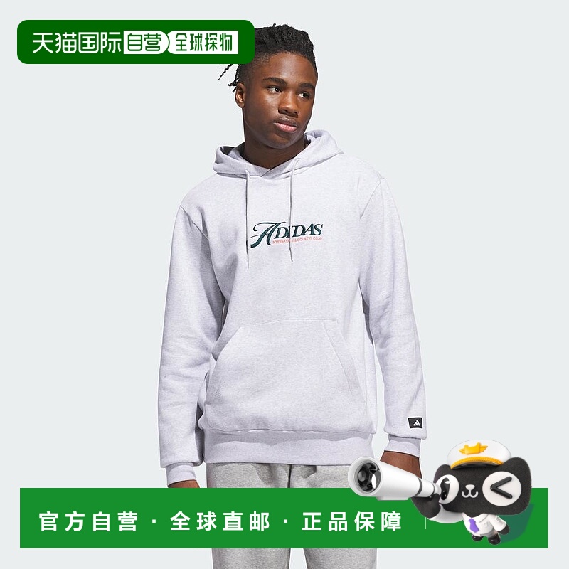 1h可退 【美国直邮】adidas 男士 帽衫运动夹克衫