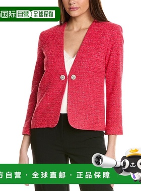 自营St. John Tweed 夹克 - 红色 美国奥莱直发