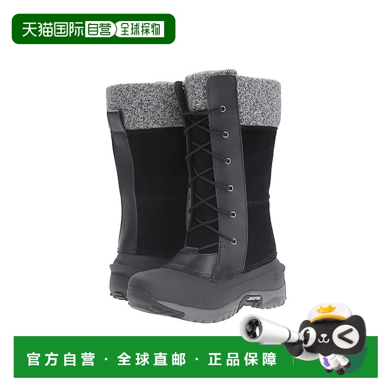 1h可退 香港直邮潮奢 Baffin 女士 Dana 雪地靴 black黑色 舒适时