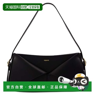 自营Belt Baguette Bag Purse - Coperni - Leather - Black - bl