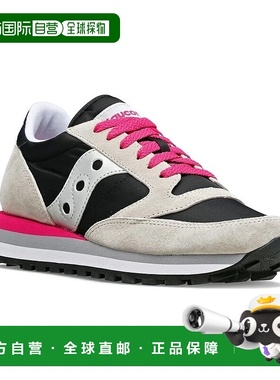 自营 Saucony Jazz Triple S60530-29运动鞋女式灰色生活鞋gbnc10