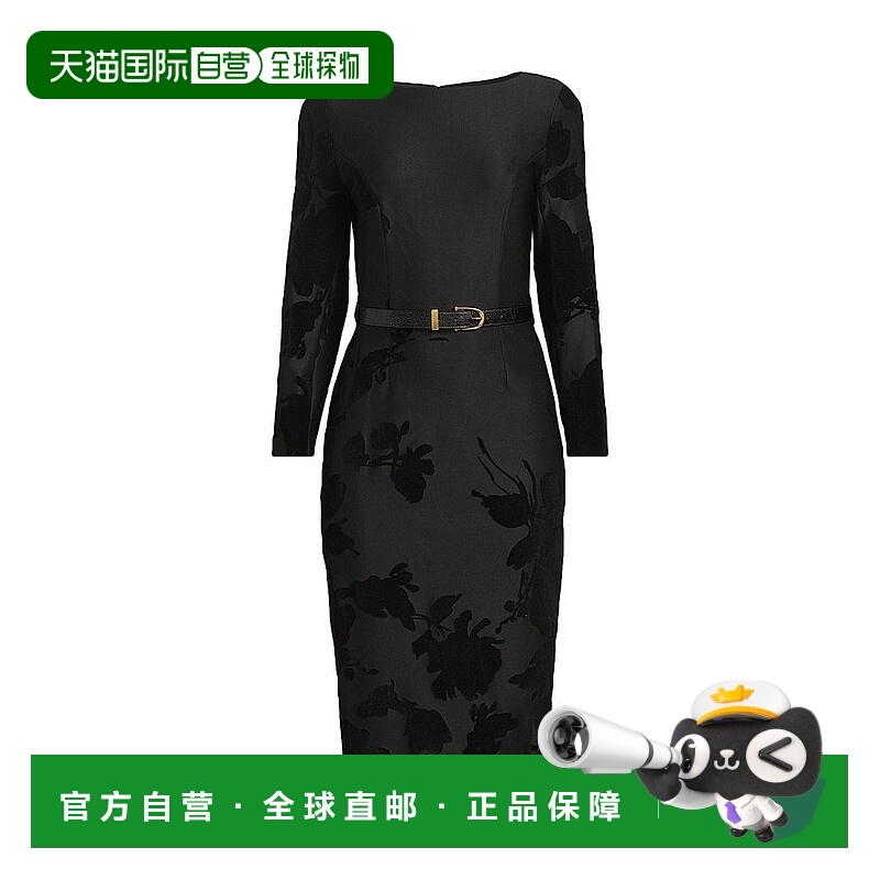 1h可退 【美国直邮】donna karan 女士 连衣裙长袖修身