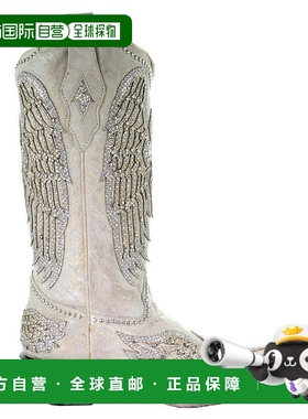 1h可退 【美国直邮】corral 女士 靴子新款长筒靴皮靴牛仔靴