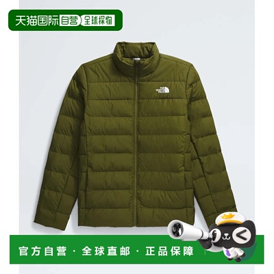 自营The North Face Aconcagua 3 NF0A84HZPIB男式橄榄色全拉链羽