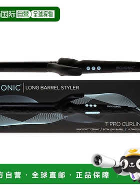 自营 Bio Ionic 女式长筒造型器 - 1 英寸卷发棒 美国奥莱直发