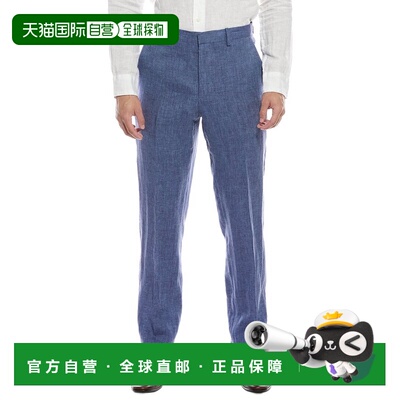 自营Theory Mayer Linen Suit Pant - Blue 西装裤美国直发奥莱