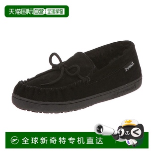 黑色 自营 II宽羊皮绒面拖鞋 Moc 美国奥莱直发 BEARPAW男式