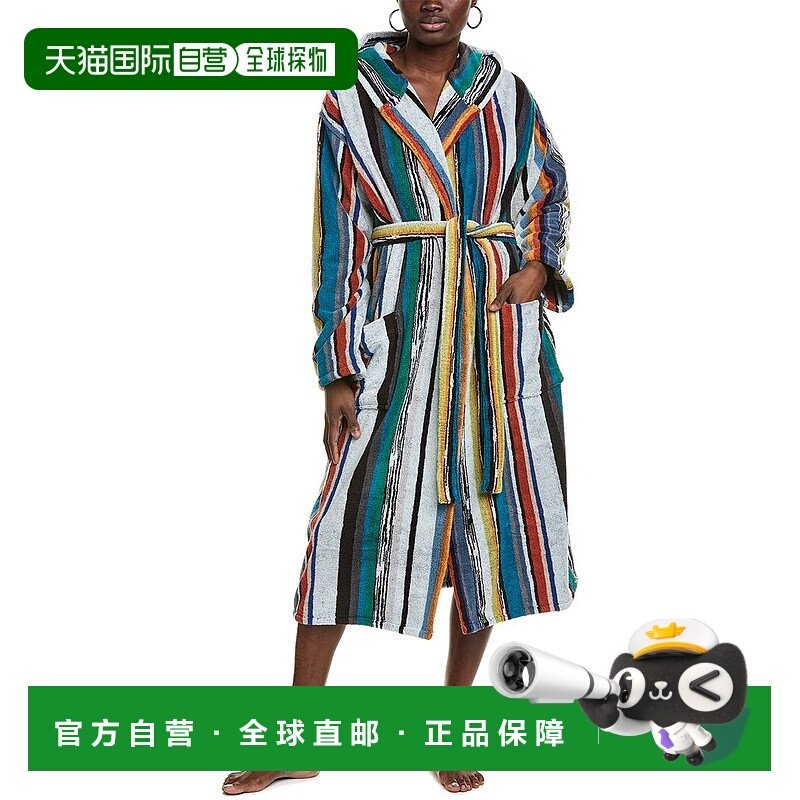 美国奥莱直发！Missoni Home Wooden 浴袍 帽子 Mod 浴袍，尊享奢华体验