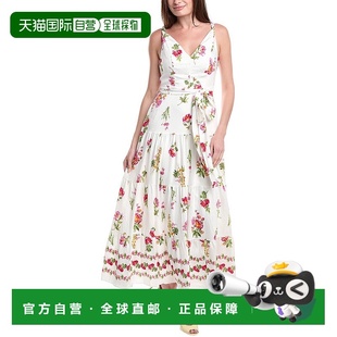 白色 Maxi连衣裙 美国奥莱直发 Tiered 自营Taylor
