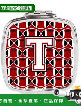 自营 Carolines Treasures CJ1082-TSCM 字母 T 足球红衣主正品