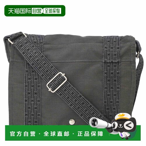 自营Hermes Her Line  Nylon Canvas Shoulder Bag (Pre-Owned) -