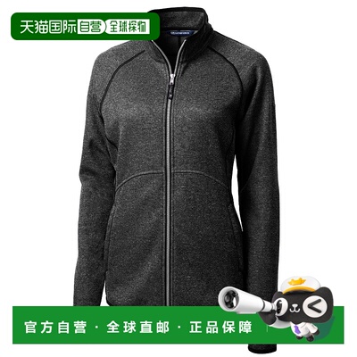 自营 cutter & buckCutter&Buck Mainsail毛衣针织女式全拉链夹克