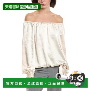 Camuto white Off Blouse 美国奥莱直发 Shoulder 自营Vince