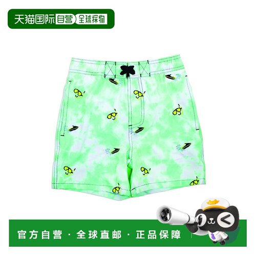 自营Shade Critters Embroidered Swim Trunks - green 美国奥莱