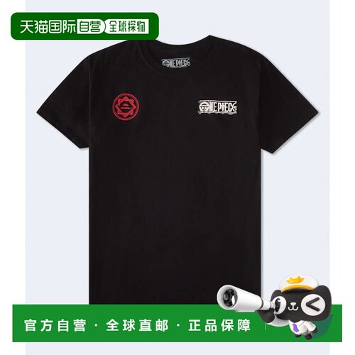 自营Aeropostale One Piece Anime Relaxed Graphic Tee - black