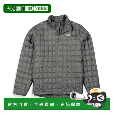 自营 the north faceNorth Face Thermoball羽绒服女式灰色隔热全